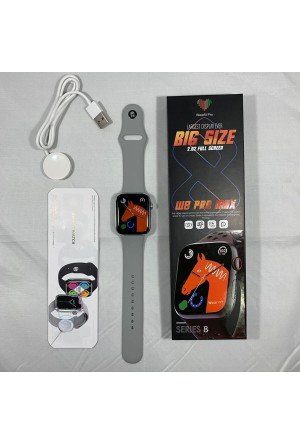 WS8 Max, Series 8 Smart Watch (Black)