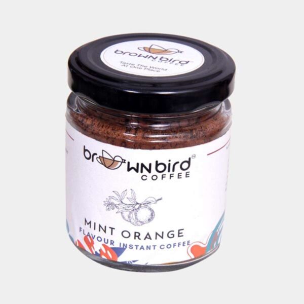 Brownbird Instant Flavoured Coffee - MINT ORANGE 30GM