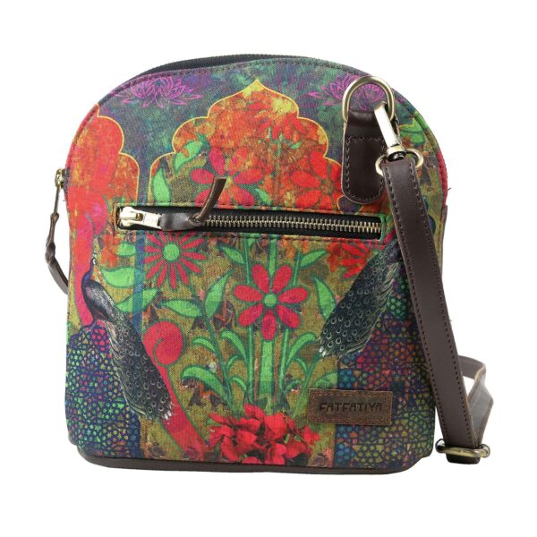 Colour Splash Flower Crossbody Bag