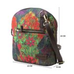 Colour Splash Flower Crossbody Bag