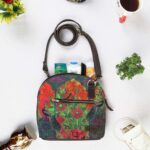 Colour Splash Flower Crossbody Bag