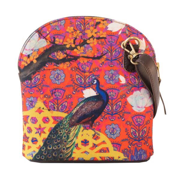 The Song of Peacock Crossbody Shoulder Bag