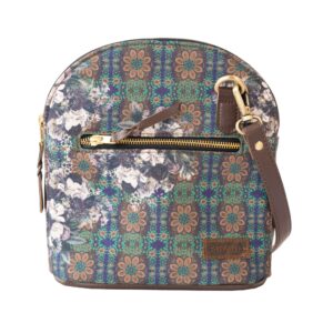 The Elegant Flower of Stone Travel Crossbody Bag