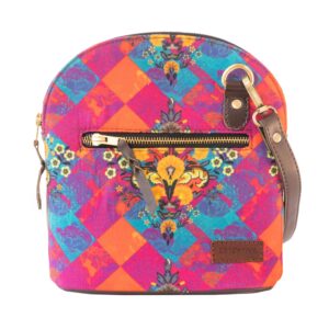 Women Multicolor Floral Crossbody Bag