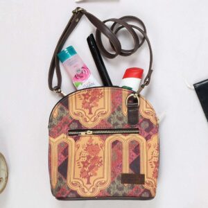 Ethnic Design Canvas Crossbody