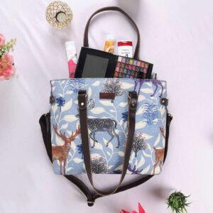 Handmade Deer Motif Stylish Office Bag