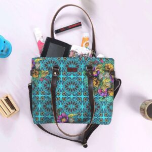 Floral Printed Handmade Tote Bag