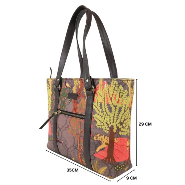 Royal Garden Canvas Tote Bag