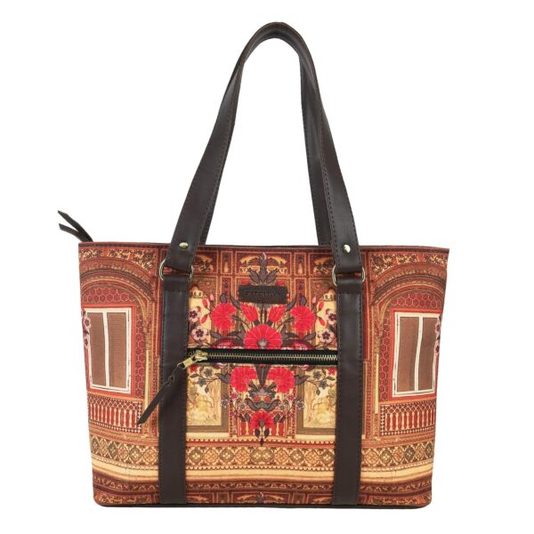 Shekhawati Haveli Print Trendy Handbag for Women