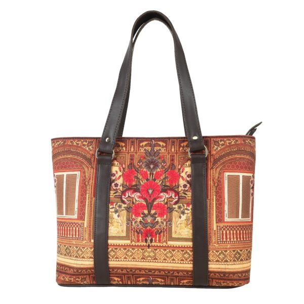 Shekhawati Haveli Print Trendy Handbag for Women