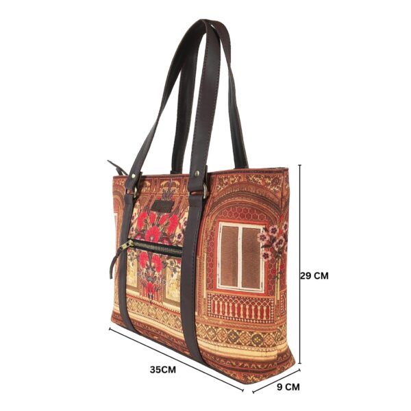 Shekhawati Haveli Print Trendy Handbag for Women