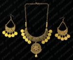 Antique Golden Hasli Gini Jewellery Set