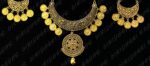 Antique Golden Hasli Gini Jewellery Set