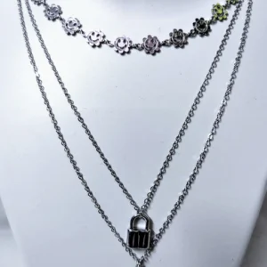 Womens Western Pendant Necklace Set