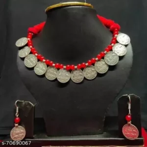 Red Gini Jewellery Set