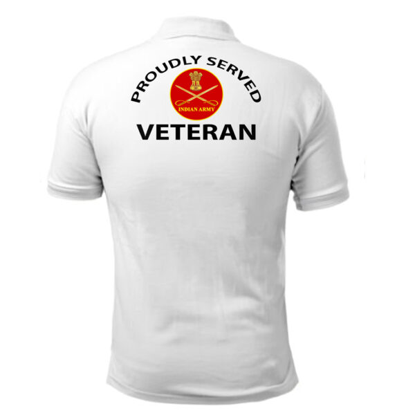 T-Shirts for Kargil Veterans of Indian Army (White)