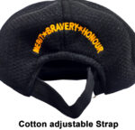 Proudly Served Baseball Cap for Veterans of Indian Air Force (Black)