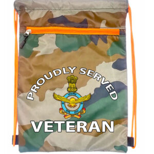 Trending Drawstring Bag for Indian Air Force Veterans (for Office, Travel, Gym)