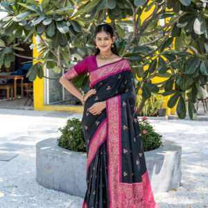 VAISHALI_TREE_BLACK saree