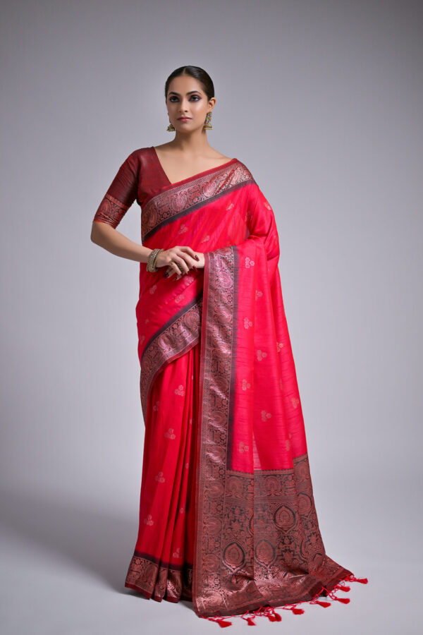 VAISHALI_TREE_PINK saree