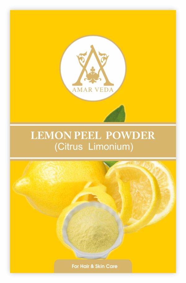 Amar Veda Lemon Peel Powder Face Cleanser for Skin Whitening