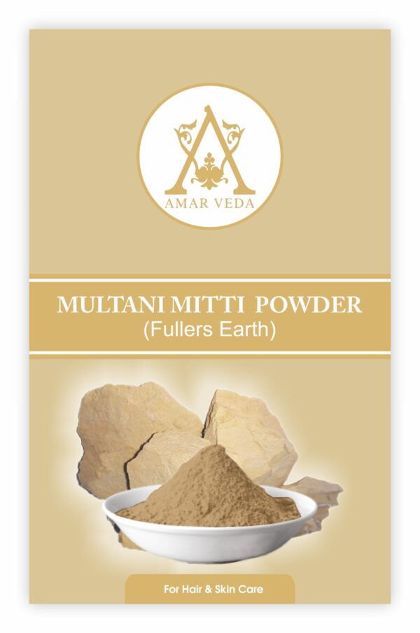 Amar Veda Multani Mitti Powder | Fullers Earth | 100% Natural | Natural Cleanser