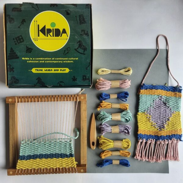 Laptop Handloom Weaving DIY Kit