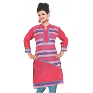 Women's Cotton Kurtis (Multi, L)