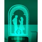 Romantic Love Couple AC Adapter Night Lamp