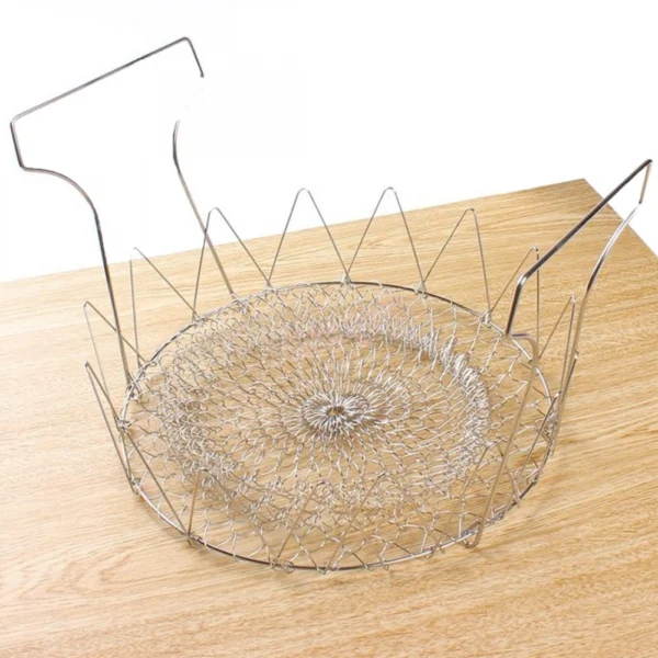 Generic Foldable Strainer Chef Basket