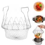 Generic Foldable Strainer Chef Basket