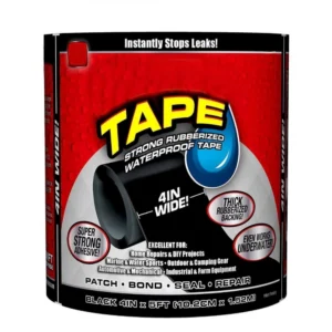 Pack Of_2 Strong Rubberized Waterproof Flex Tape Instantly Stops (Color: Assorted)