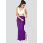 Dermawear Women's Saree Shapewear (Model: SS_406_Saree Shaper, Color:Purple, Material: 4D Stretch)