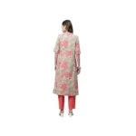 Women's Cotton Printed Flex Kurti (Mint Green, Cotton)