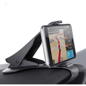 Stylish Car Chimti Dashboard Phone Holder Mount Mobile Clip Stand For All Smartphones (Black)