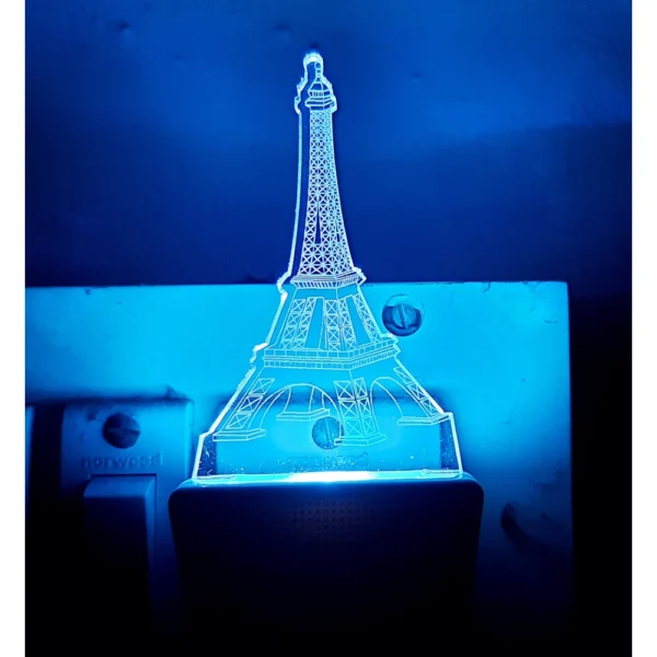 Eiffel tower AC Adapter Night Lamp