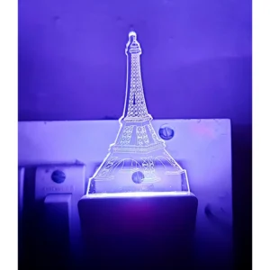 Eiffel tower AC Adapter Night Lamp