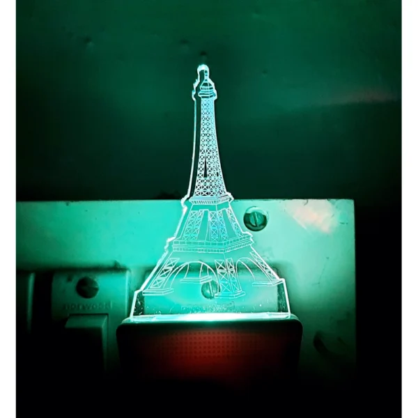 Eiffel tower AC Adapter Night Lamp