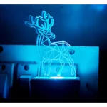 Deer AC Adapter Night Lamp