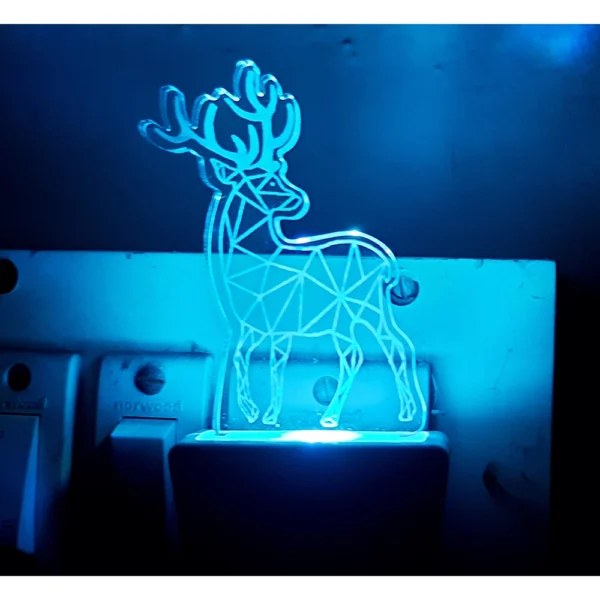 Deer AC Adapter Night Lamp