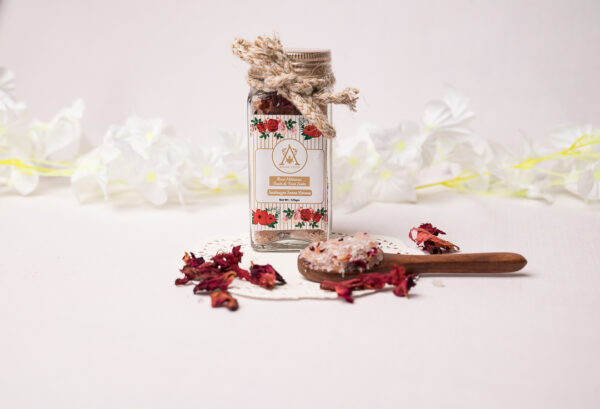 Rose Hibiscus Bath & Foot Salts | Saubhagya Snana Lavana