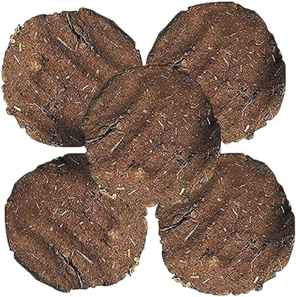 Handmade Organic Pure Cow Dung Gobar Upla/uplay Cow/Kande/Cow Dung Cake for Hawan, Puja & Religious Purpose (pack of 10)