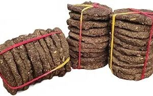 Hawan samagri cow dung cakes (15 pc)