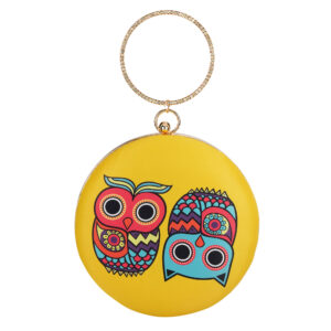 Vistu Woman Twisted Owl Clutch