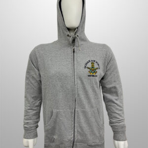 IAF Veteran Hooded Jackets Grey Melange Color