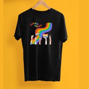 LGBTQ+ printed T-shirts