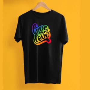 LGBTQ+ printed T-shirts