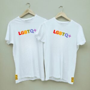 LGBTQ+ printed T-shirts