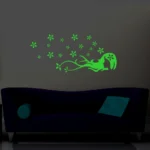 Green Radium Wall Sticker