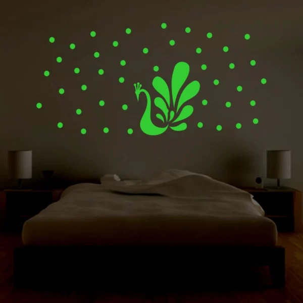 Green Radium Wall Sticker